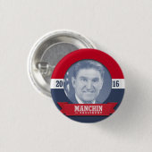 JOE MANCHIN 2016 BUTTON (Vorne & Hinten)