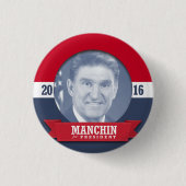 JOE MANCHIN 2016 BUTTON (Vorderseite)