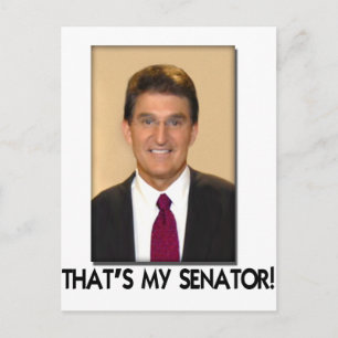 Joe Manchin, das ist mein Senator! Postkarte