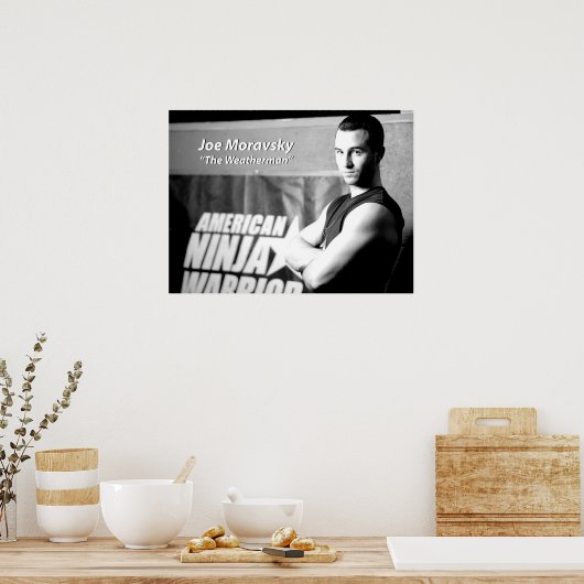 Joe Moravsky "The Weatherman" Poster (Küche)