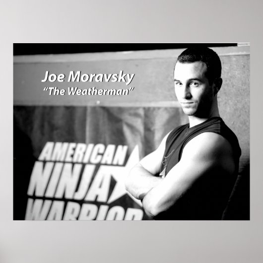 Joe Moravsky "The Weatherman" Poster (Vorne)
