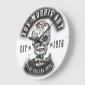 Joe Morris Art Clock Große Wanduhr (Winkel)