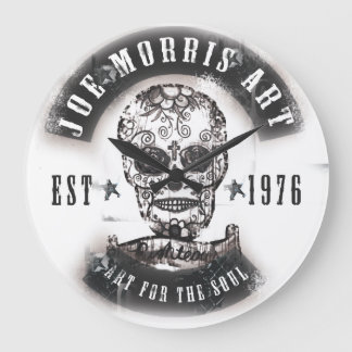 Joe Morris Art Clock Große Wanduhr