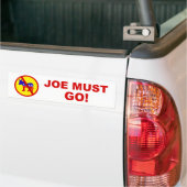 Joe Must Go! Autoaufkleber (Auf Lkw)