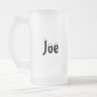 Joe-Name Art-mattierte Tasse