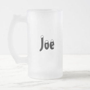 Joe-Name Art-mattierte Tasse
