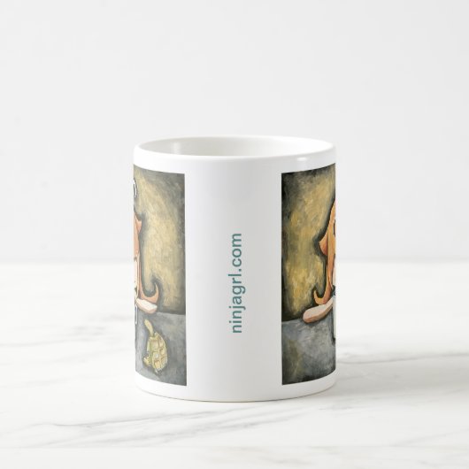 "Joe" - ninjagrl Kaffee-Tasse Kaffeetasse (Mittel)