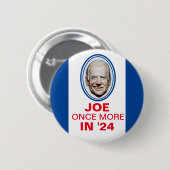 Joe noch einmal in '24 button (Vorne & Hinten)