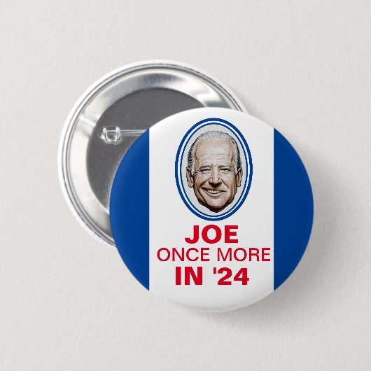 Joe noch einmal in '24 button (Vorne & Hinten)