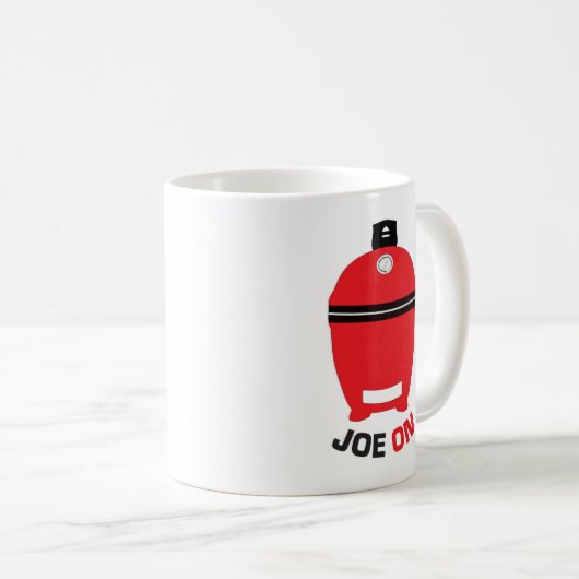 Joe On Red Kamado Kaffeetasse (VorderseiteRechts)