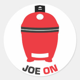 Joe On Sticker für Kamado Grill Fans