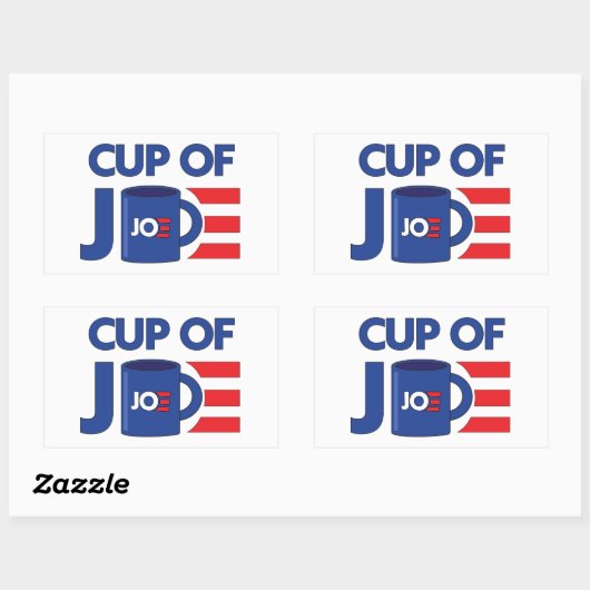 JOE RECHTECKIGER AUFKLEBER (Blatt)