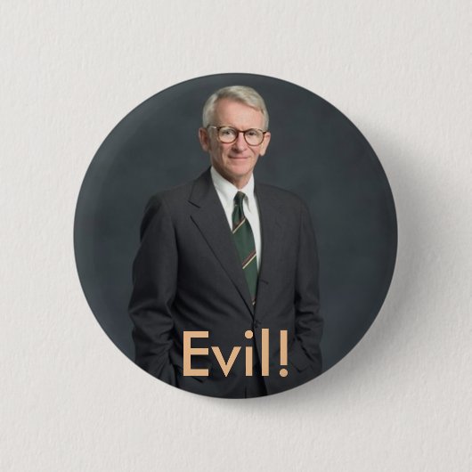 Joe Riley, Übel! Button (Vorderseite)