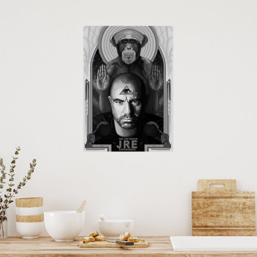 Joe Rogan Experience Poster (Küche)