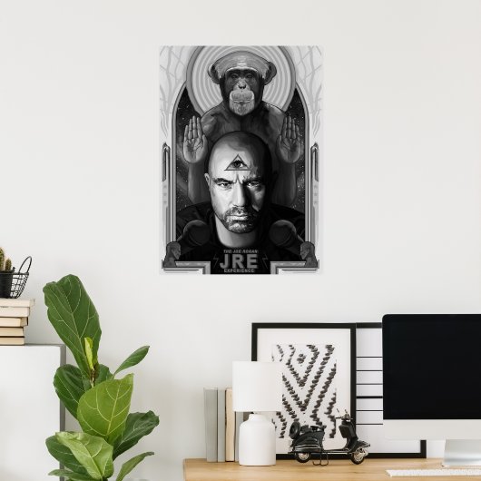 Joe Rogan Experience Poster (Heimbüro)