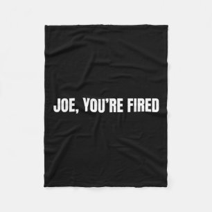Joe, Sie sind gefangen _ Funny Donald Trump Quote Fleecedecke