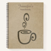 Joe Time Coffee Notebook Notizblock (Vorderseite)