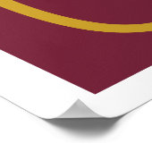 Joe Time Coffee Pop Art Mute Print Poster (Ecke)