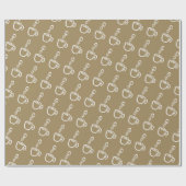 Joe Time Coffee Tasse Geschenkpapier (Flach)