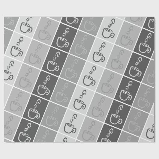 Joe Time Coffee Tasse Geschenkpapier (Flach)