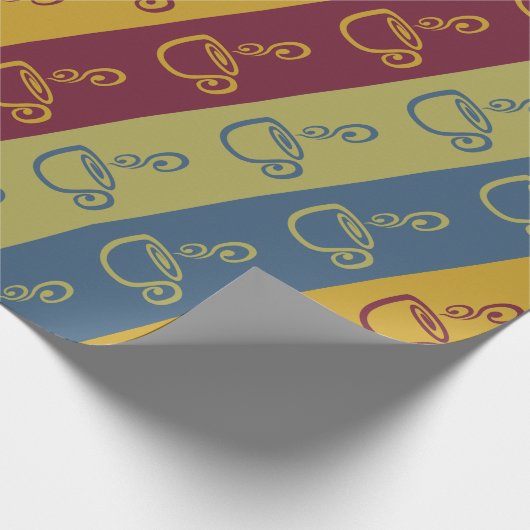 Joe Time Coffee Tasse Geschenkpapier (Ecke)