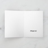 Joe Trumps amerikanische Flagge Karte (Innenseite)