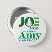 Joe und Amy 2020 Button (Vorne & Hinten)