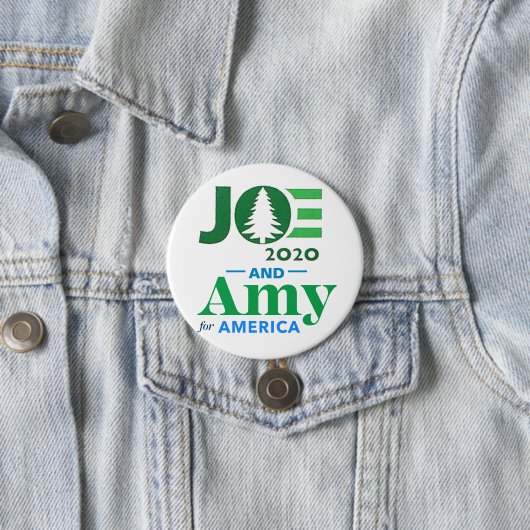 Joe und Amy 2020 Button (Beispiel)