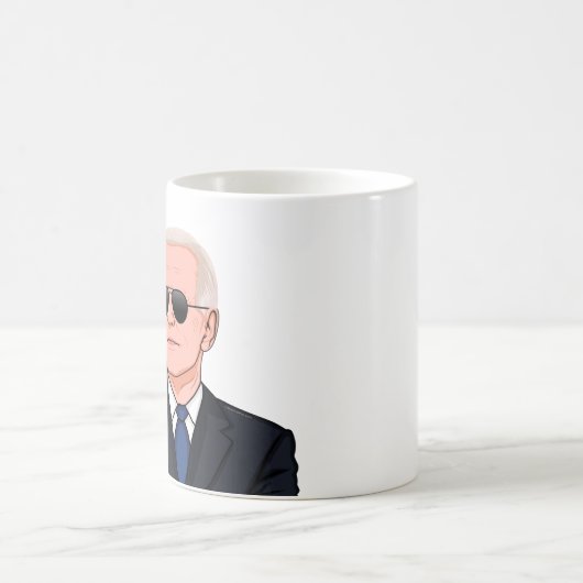 Joe und Kamala Aviators Kaffeetasse (Mittel)