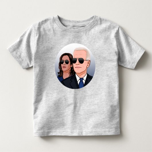 Joe und Kamala Aviators Kleinkind T-shirt (Vorderseite)