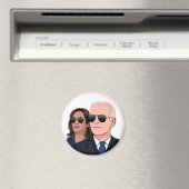 Joe und Kamala Aviators Magnet (In Situ (Geschirrspüler))