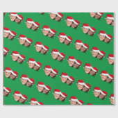 Joe und Kamala Weihnachten Geschenkpapier (Flach)