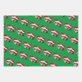 Joe und Kamala Weihnachten Geschenkpapier Set (Vorderseite 2)