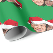 Joe und Kamala Weihnachtswrapping Paper Geschenkpapier (Rolleneckpunkt)