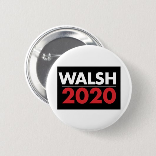 Joe Walsh für Präsident 2020 Button (Vorne & Hinten)
