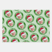 Joe Weihnachtsmannmütze - C'mon Mann Schöne Weihna Geschenkpapier Set (Vorderseite 3)