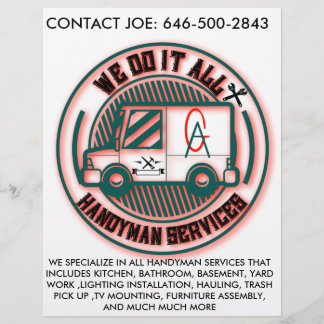 JOE WERBUNG FLYER