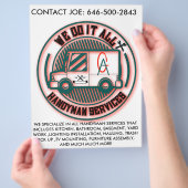 JOE WERBUNG FLYER (Hand)