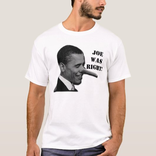 Joe Wilson hatte Recht T-Shirt (Vorderseite)