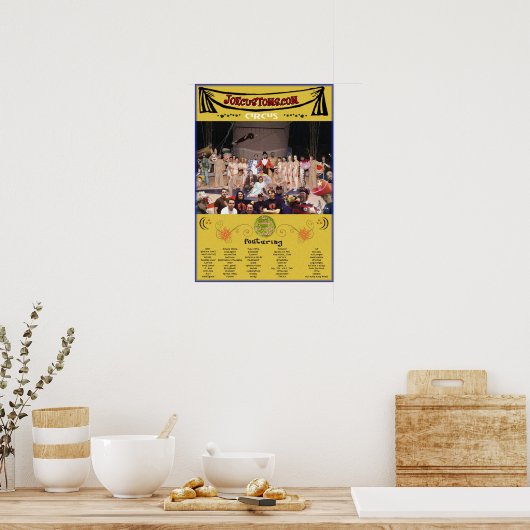 JoeCustoms.com Poster (Küche)