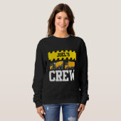 Joel Construction Crew Custom Dumptruck Dump Truck Sweatshirt (Vorne ganz)
