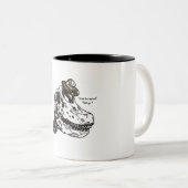 JOEL DINOSAR| LETZTER TEIL 2 ZWEIFARBIGE TASSE (VorderseiteRechts)