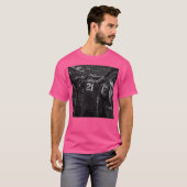 Joel Embiid - Schwarz-weiß T-Shirt (Vorne ganz)