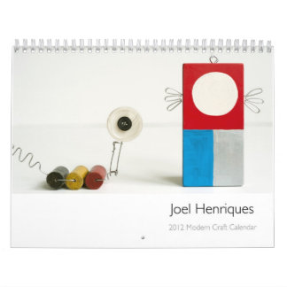 Joel Henriques 2012 moderner Handwerks-Kalender Kalender