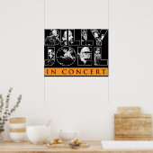 Joel in Concert Poster (Küche)