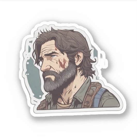 Joel Miller Badass Aufkleber (Vorderseite)