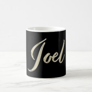 Joel Name whitegold Tasse Teetasse Kaffeetasse