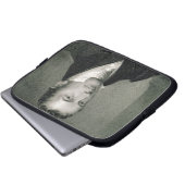 Joel Roberts Poinsett (Stich) Laptopschutzhülle (Vorne Knopf)