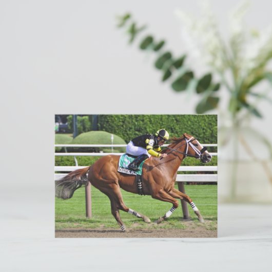 Joel Rosario an Bord des Pazifikraums Postkarte (Stehend Vorderseite)