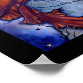 Joelle Halloween-Hexenkarte von Renee Poster (Ecke)